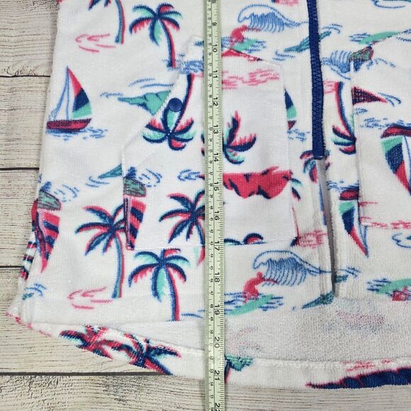 Tommy Bahama Boys Terry Cloth Swim Coverup Size S/M Ages 3-6 Nautical Beachy - Picture 11 of 11